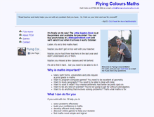 Tablet Screenshot of games.flyingcoloursmaths.co.uk